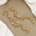Traditional Gold Plated Wedding Payal for Women