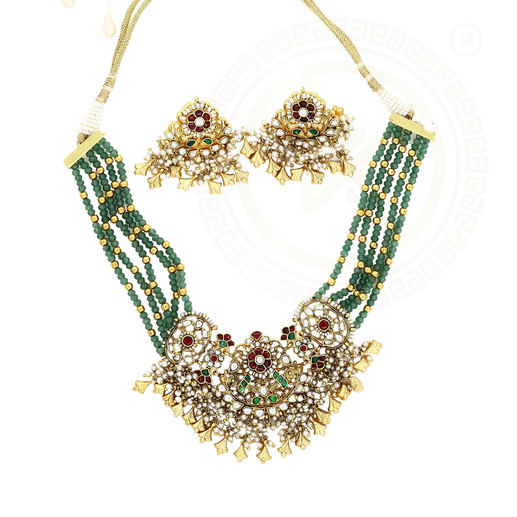 Regal Rajwadi Style Necklace Set