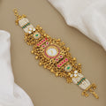Antique Gold Plated Watch with Pearls & Gemstones