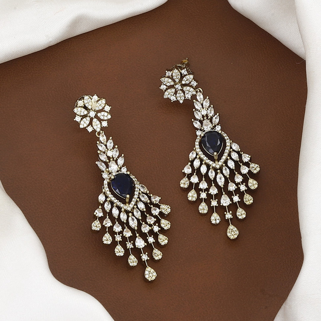Designer Stone & Cubic Zirconia Diamond Necklace Set