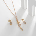 18k Polished Long Slim Pendent Butti