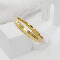 Gold Polished Heavy Starling Panjabi (10mm) Kada(39gm)