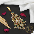 Bridal Gold Plated Kamarbandh with Kundan & Pearl Embellishments